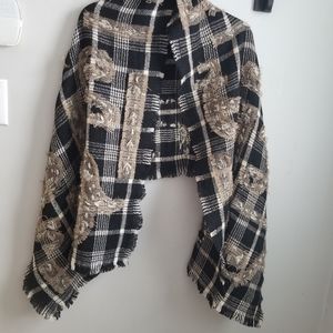 🧣WOOL CAPE/SCARF